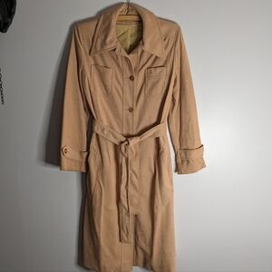 Forecaster of Boston Vintage Trench Coat Tan Women's 7/8